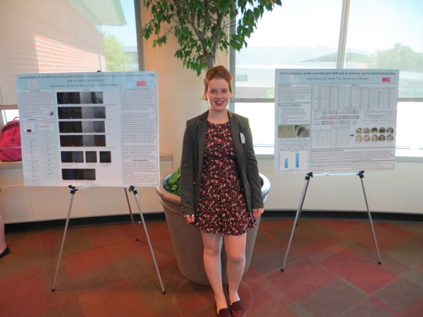 students at symposium